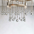Aubrey Crystal Ball Flushmount Lamp - King Lamps