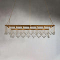 Aubrey Crystal Ball Rectangular Chandelier 47'' 60'' - King Lamps
