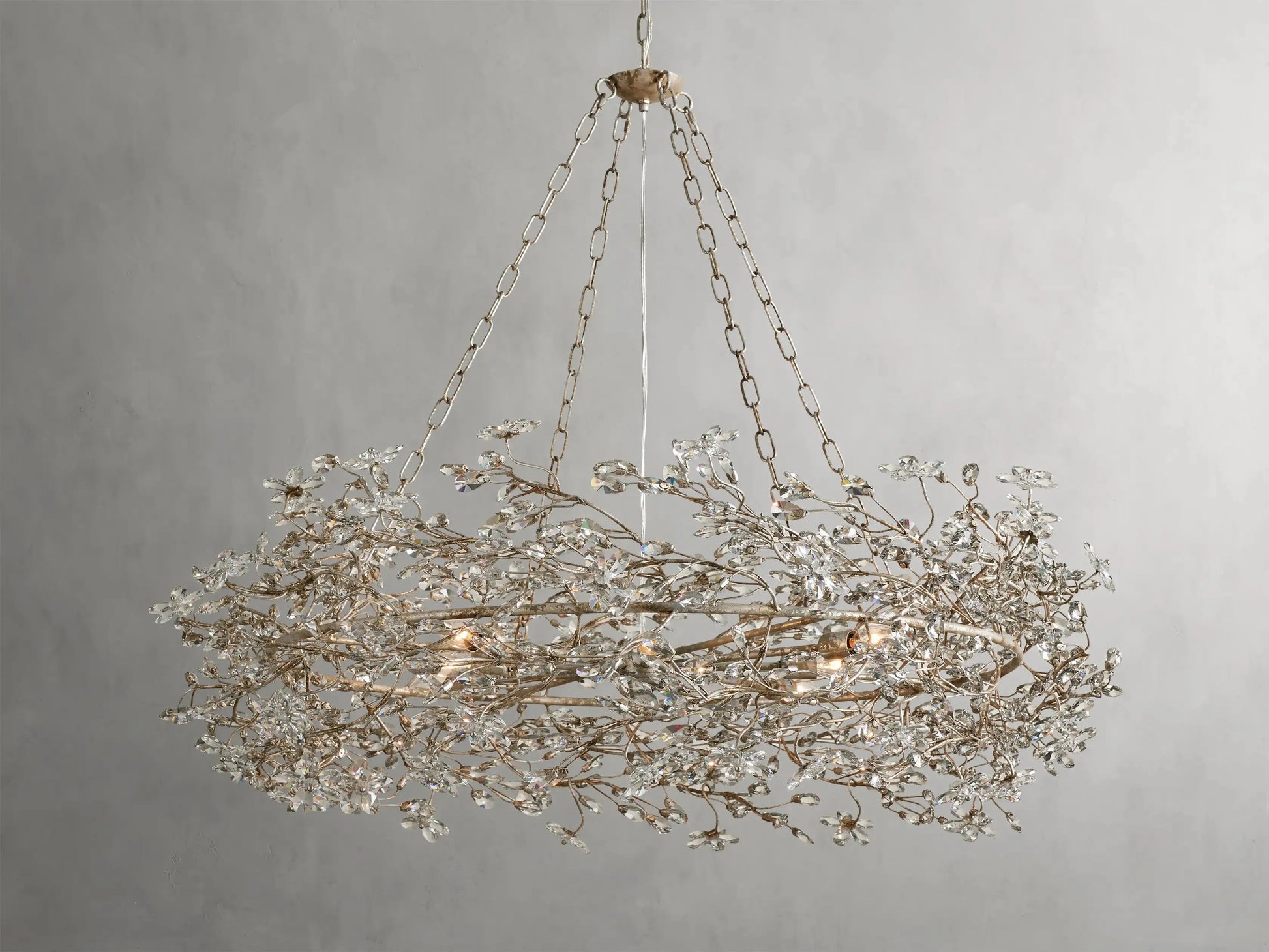 Fiore Crown Chandelier - King Lamps