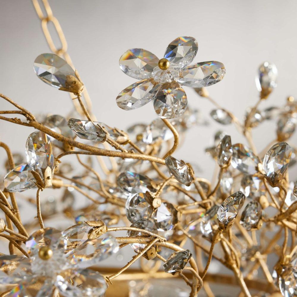 Fiore Crown Chandelier - King Lamps