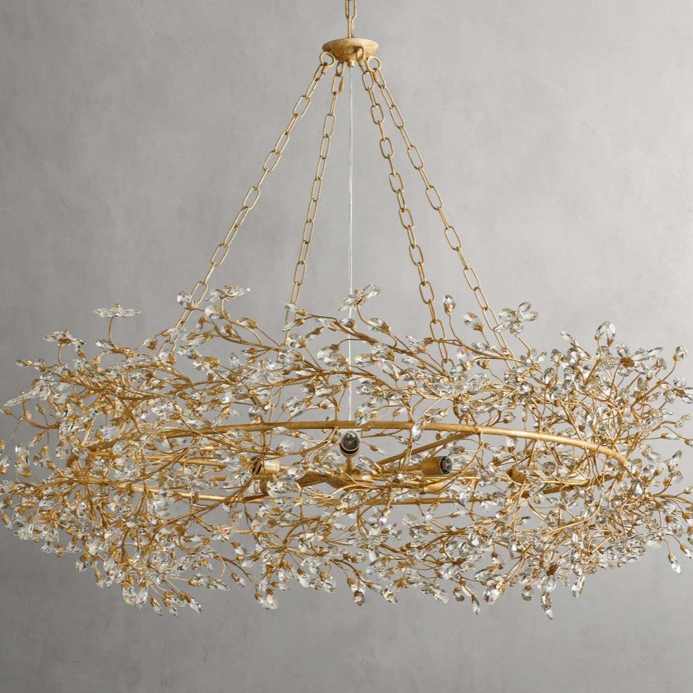 Fiore Crown Chandelier - King Lamps