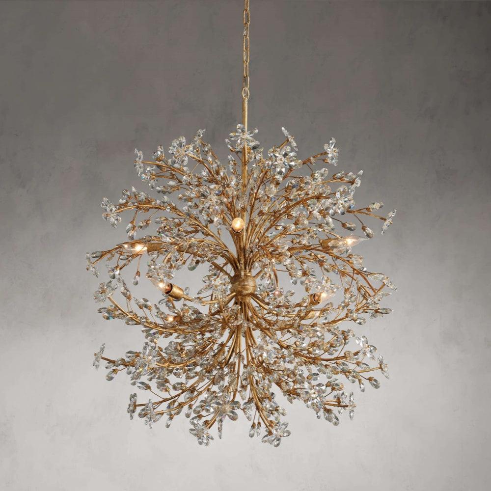 Fiore 8 Light Round Chandelier - King Lamps