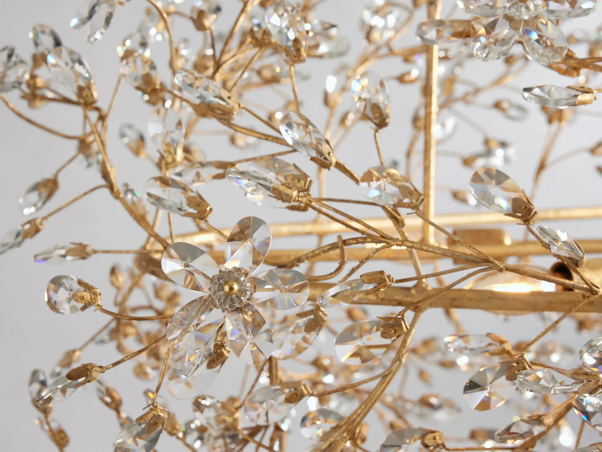 Fiore Oval Chandelier 62'' 74'' - King Lamps