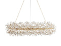 Fiore Oval Chandelier 62'' 74'' - King Lamps
