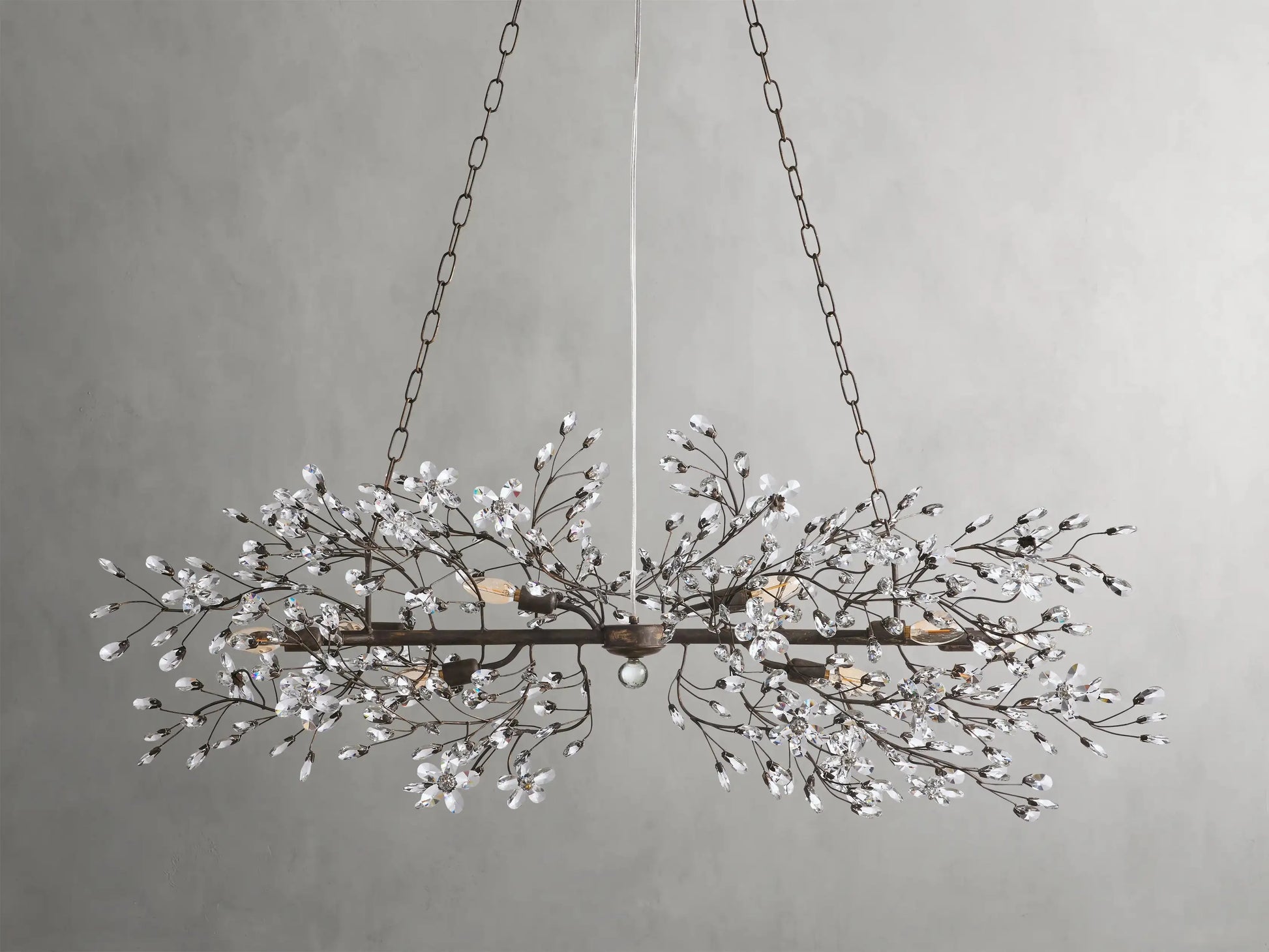 Fiore Linear Chandelier - King Lamps