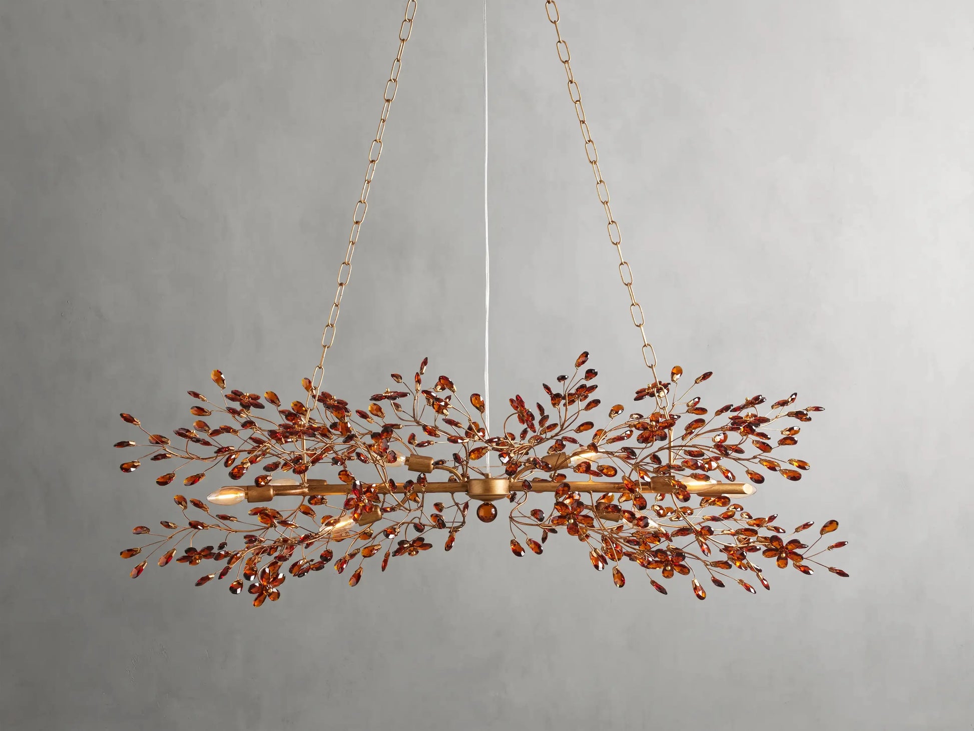 Fiore Linear Chandelier - King Lamps