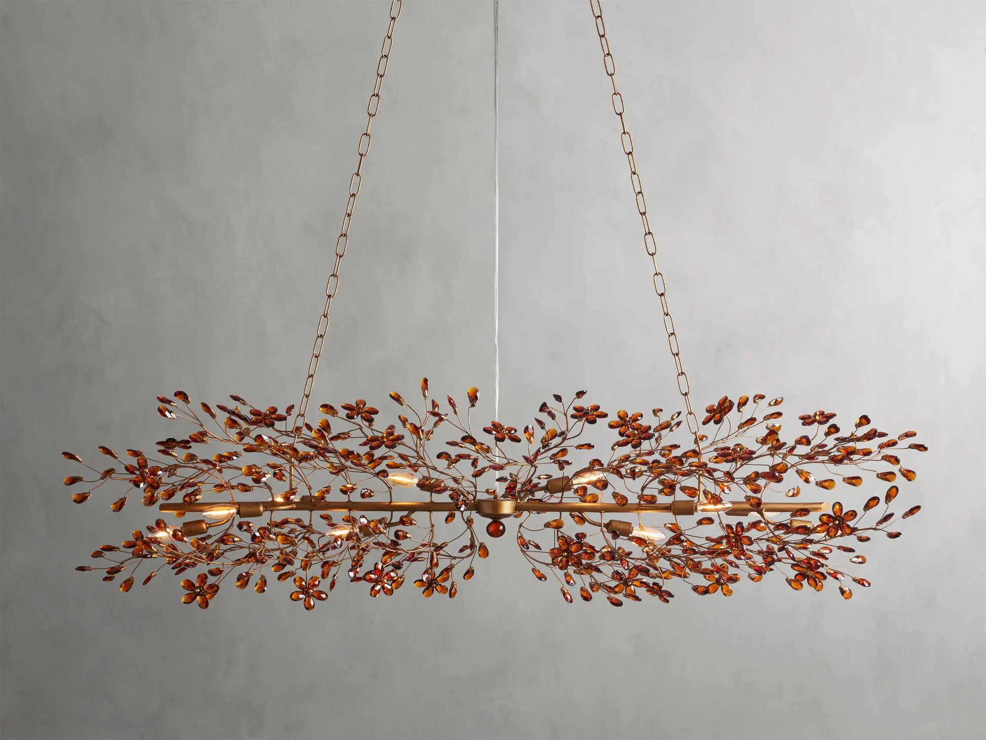 Fiore Linear Chandelier - King Lamps