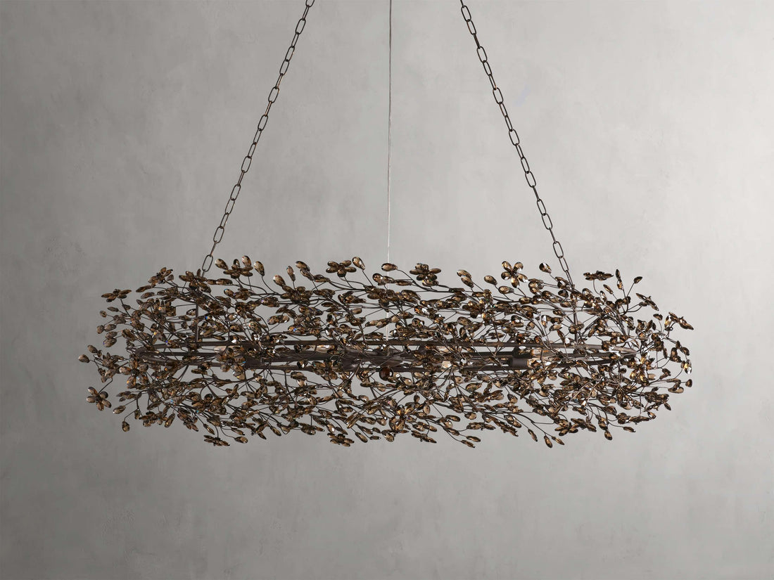 Fiore Colored Oval Chandelier - King Lamps