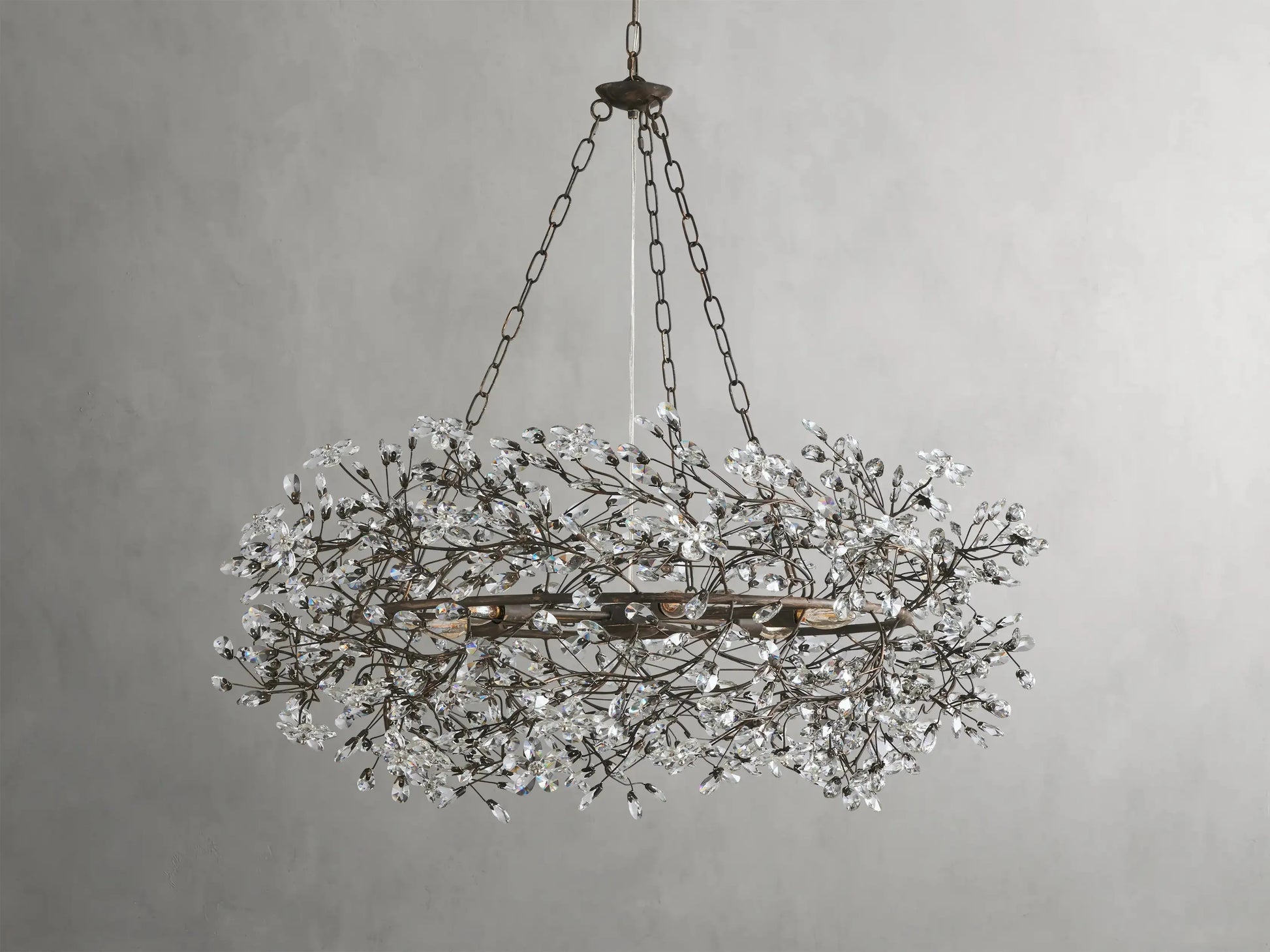 Fiore Crown Chandelier - King Lamps