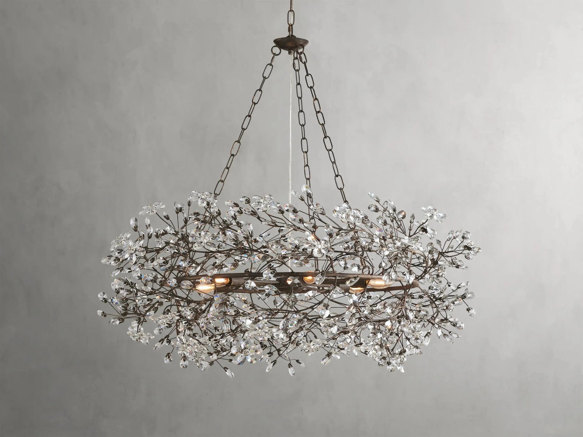 Fiore Crown Chandelier - King Lamps