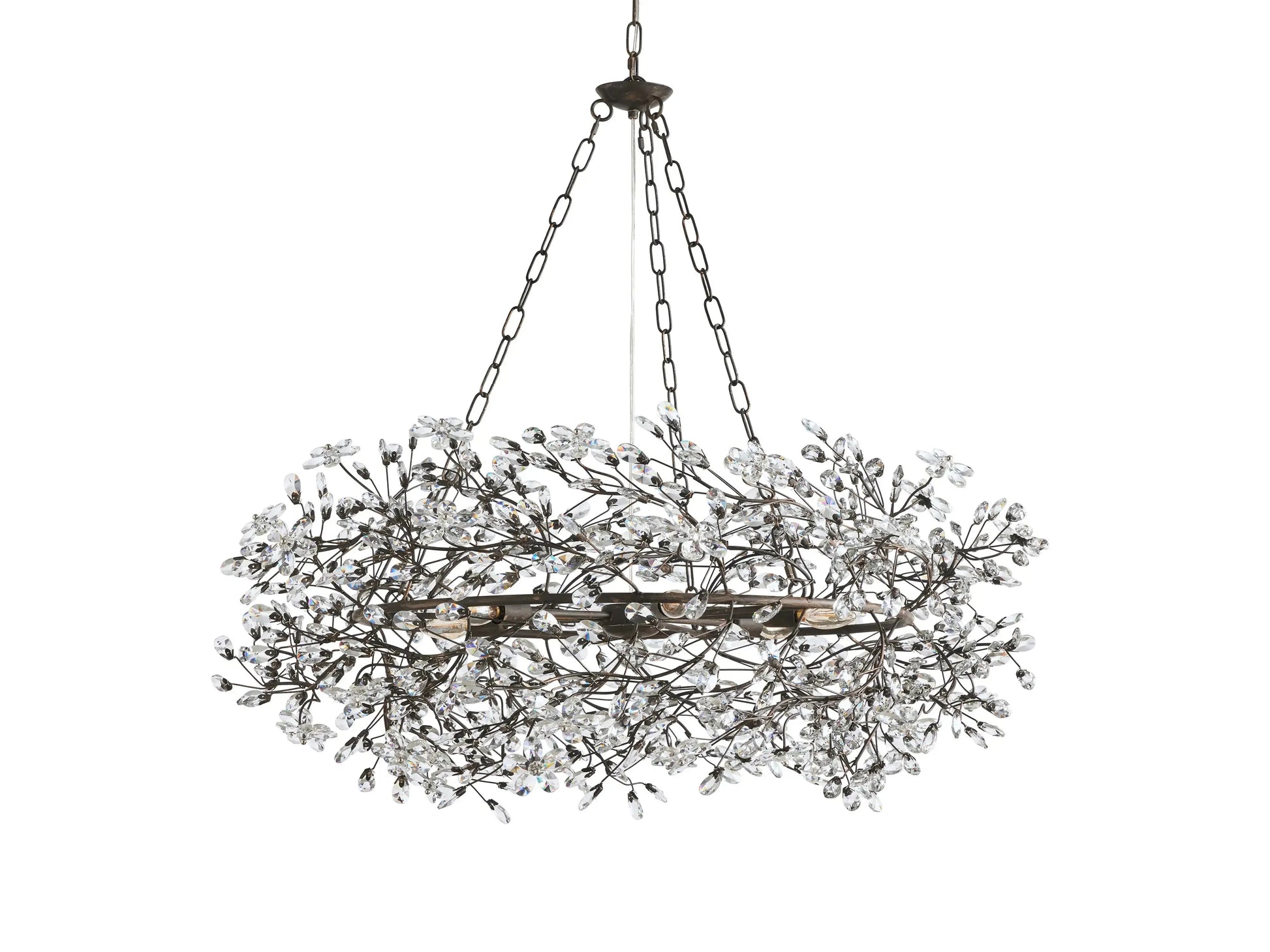 Fiore Crown Chandelier - King Lamps