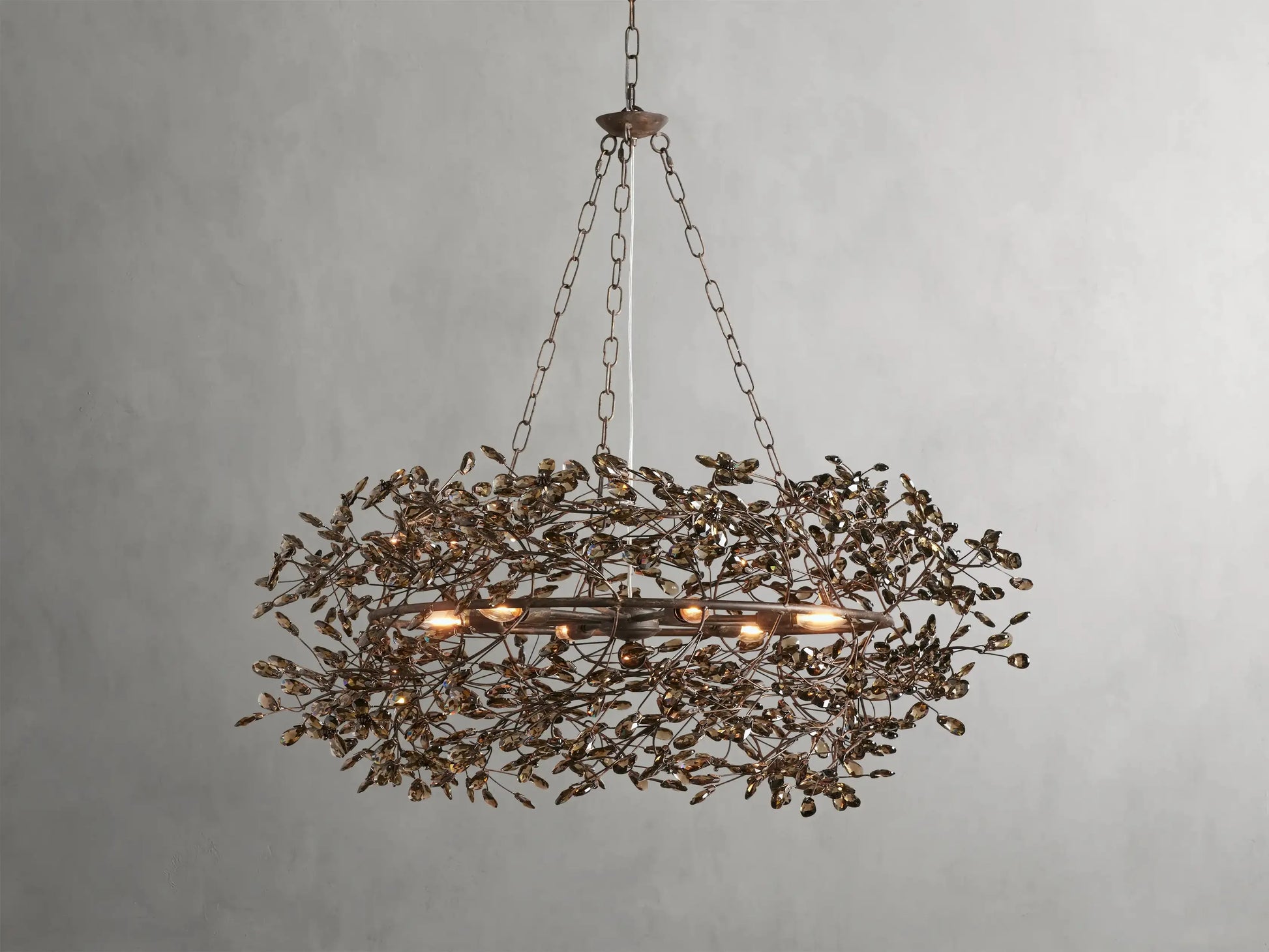 Fiore Crown Chandelier - King Lamps