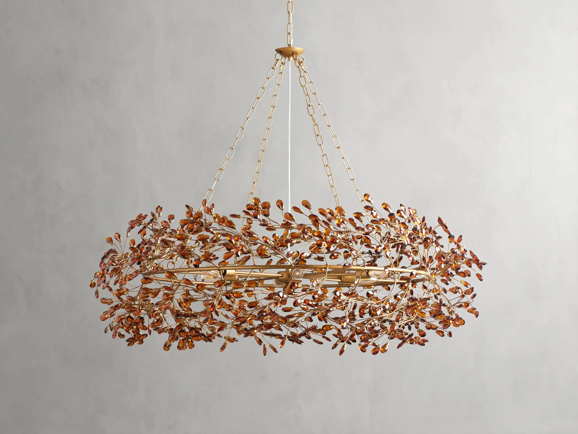 Fiore Crown Chandelier - King Lamps