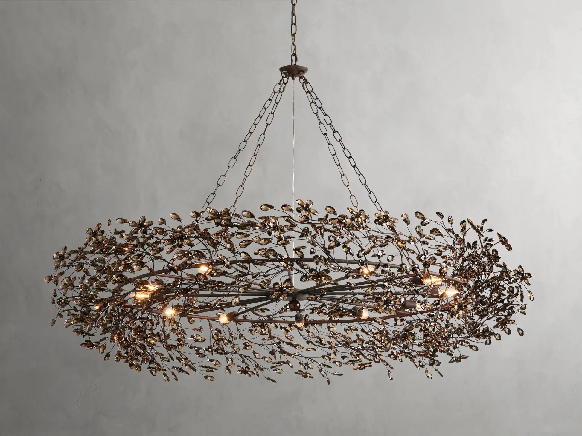 Fiore Crown Chandelier - King Lamps