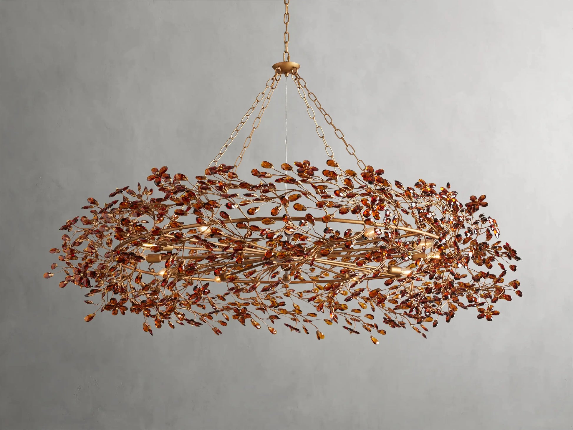Fiore Crown Chandelier - King Lamps