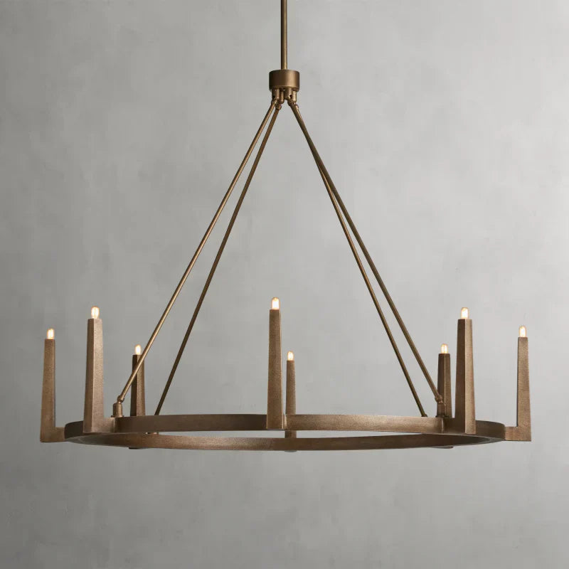 Emmet Round Chandelier - King Lamps
