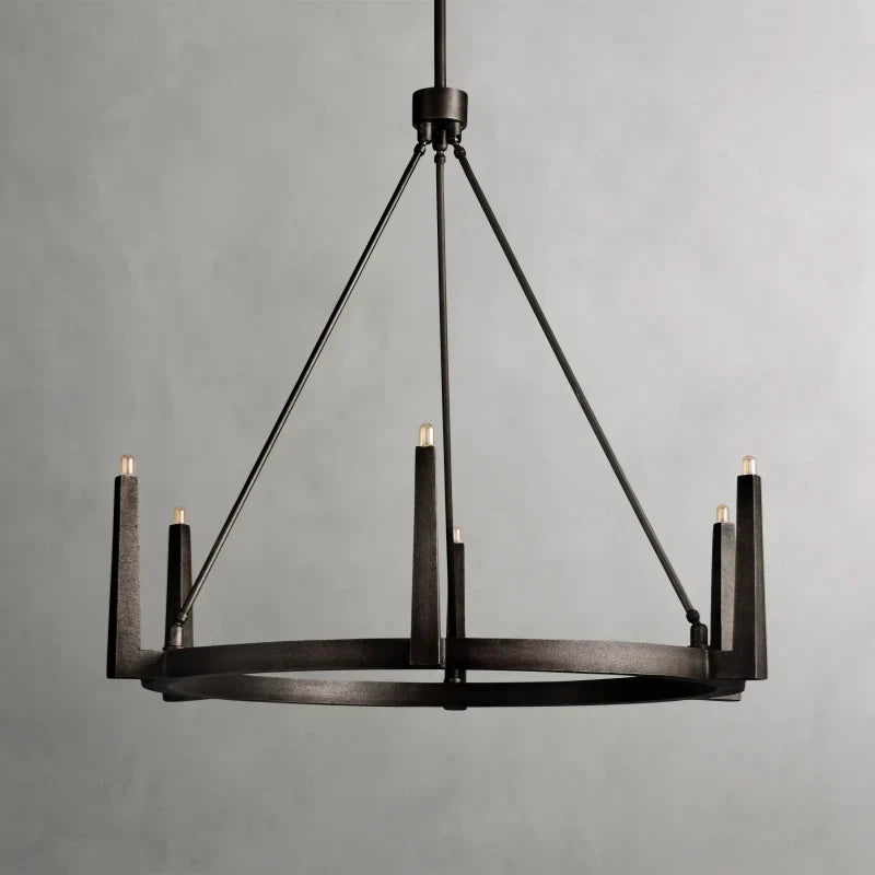 Emmet Round Chandelier - King Lamps
