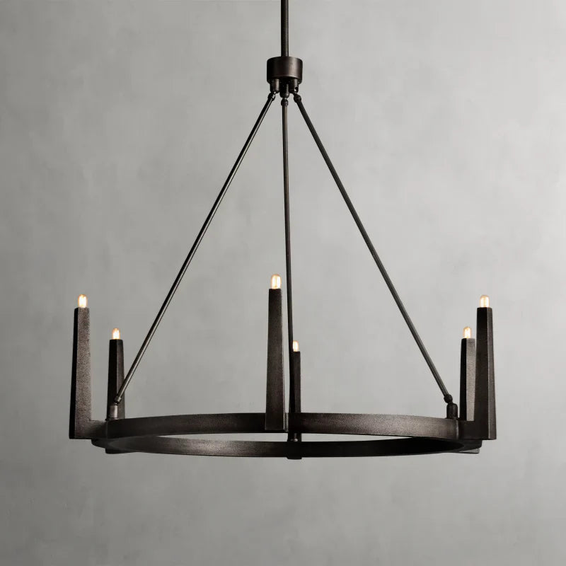 Emmet Round Chandelier - King Lamps