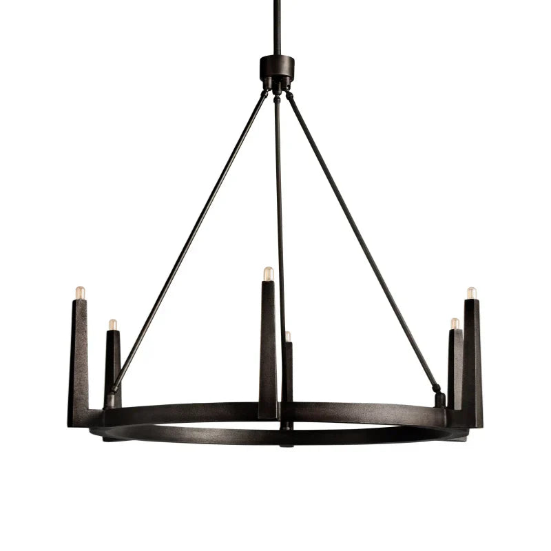Emmet Round Chandelier - King Lamps