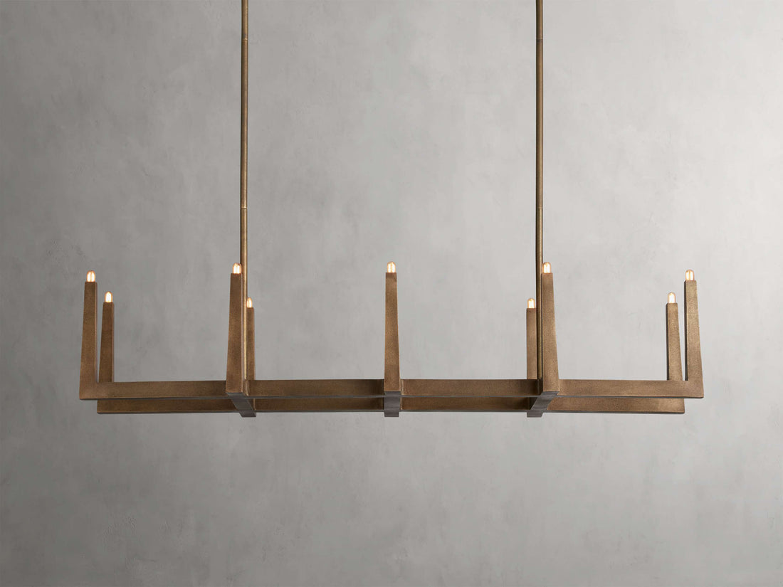 Emmet Linear Chandelier - King Lamps
