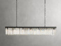 Leyland Crystal Rectangular Chandelier 60''72'' - King Lamps