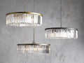 Leyland Crystal Round Chandelier - King Lamps