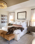 Leyland Crystal Round Chandelier - King Lamps