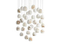 Arica Round Alabaster Chandelier 3/7/15/36 Light - King Lamps