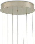 Arica Round Alabaster Chandelier 3/7/15/36 Light - King Lamps