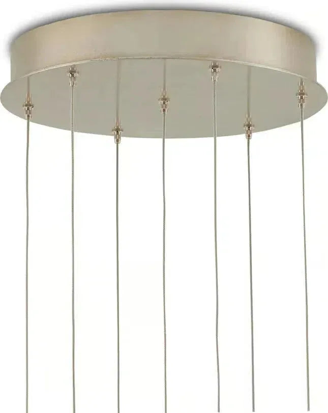 Arica Round Alabaster Chandelier 3/7/15/36 Light - King Lamps