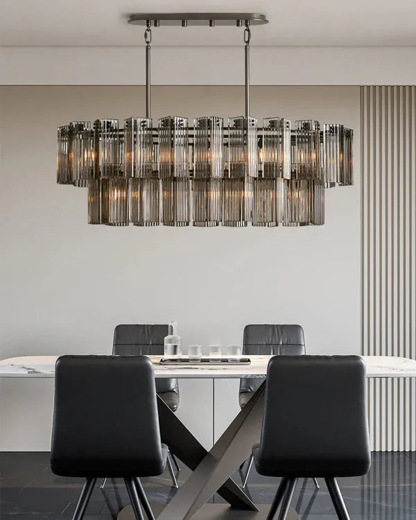 Delsie Oval 51" 63'' 72'' Chandelier - King Lamps