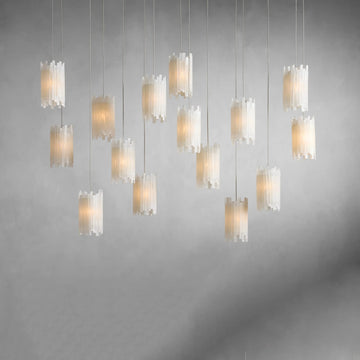 Gianna Rectangular Chandelier - King Lamps