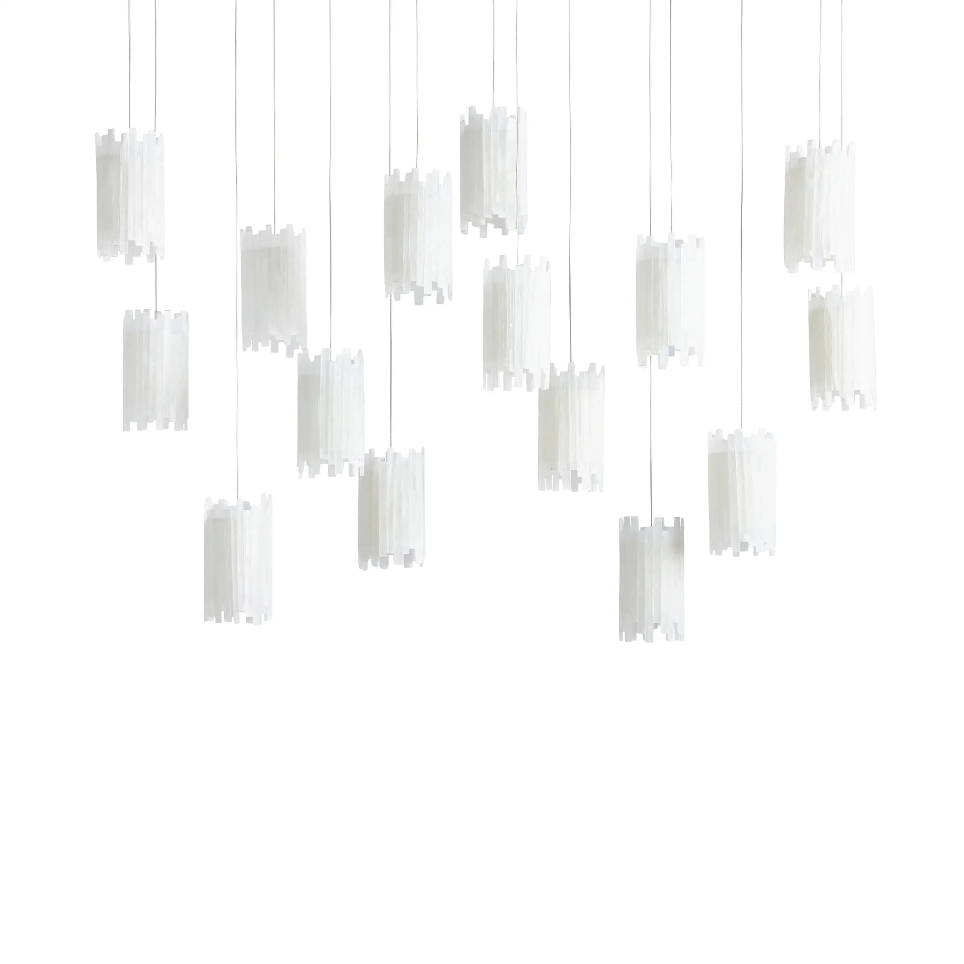 Gianna Rectangular Chandelier - King Lamps