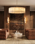San Marco Alabaster Round Chandelier - King Lamps
