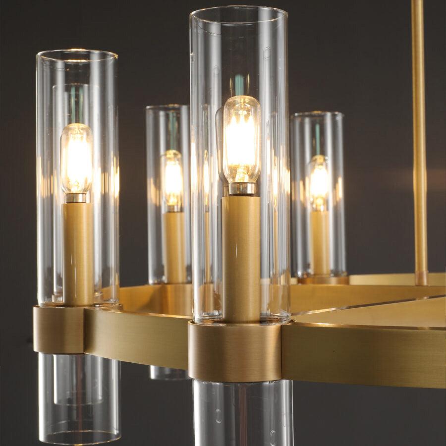 Ravelle Round Chandelier 72" - King Lamps