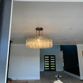 Marigan Multi-Tier Crystal Chain Round Chandelier 60