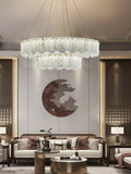 Halos Alabaster Round/Square Chandelier - King Lamps
