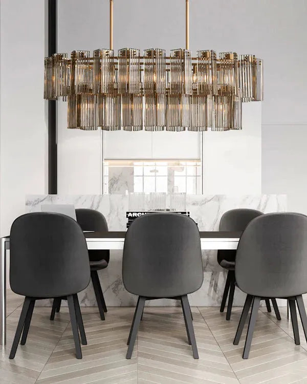 Delsie Oval 51" 63'' 72'' Chandelier - King Lamps