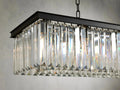 Leyland Crystal Rectangular Chandelier 60''72'' - King Lamps