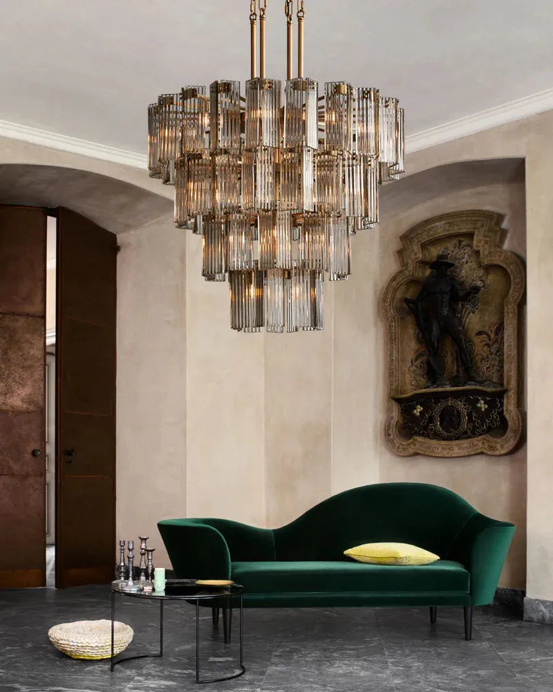Delsie Round Chandelier - King Lamps