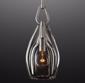Botanist Flute Crystal Pendant 6'' 8'' 9'' - King Lamps