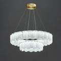Halos Alabaster Round/Square Chandelier - King Lamps