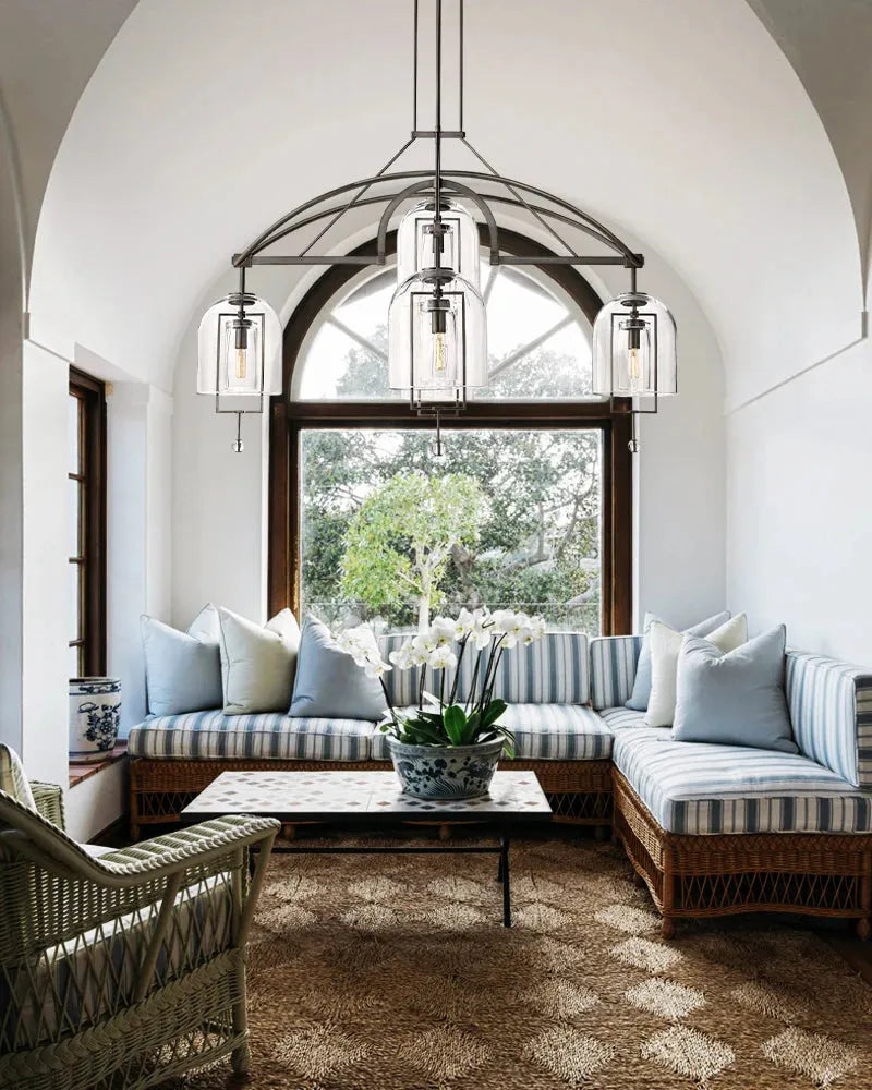 Fulcrum Linear Chandelier 73" 3-Lights - King Lamps