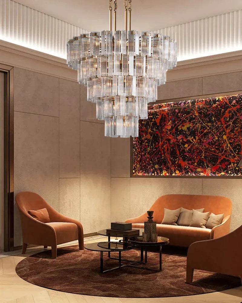 Delsie Round Chandelier - King Lamps