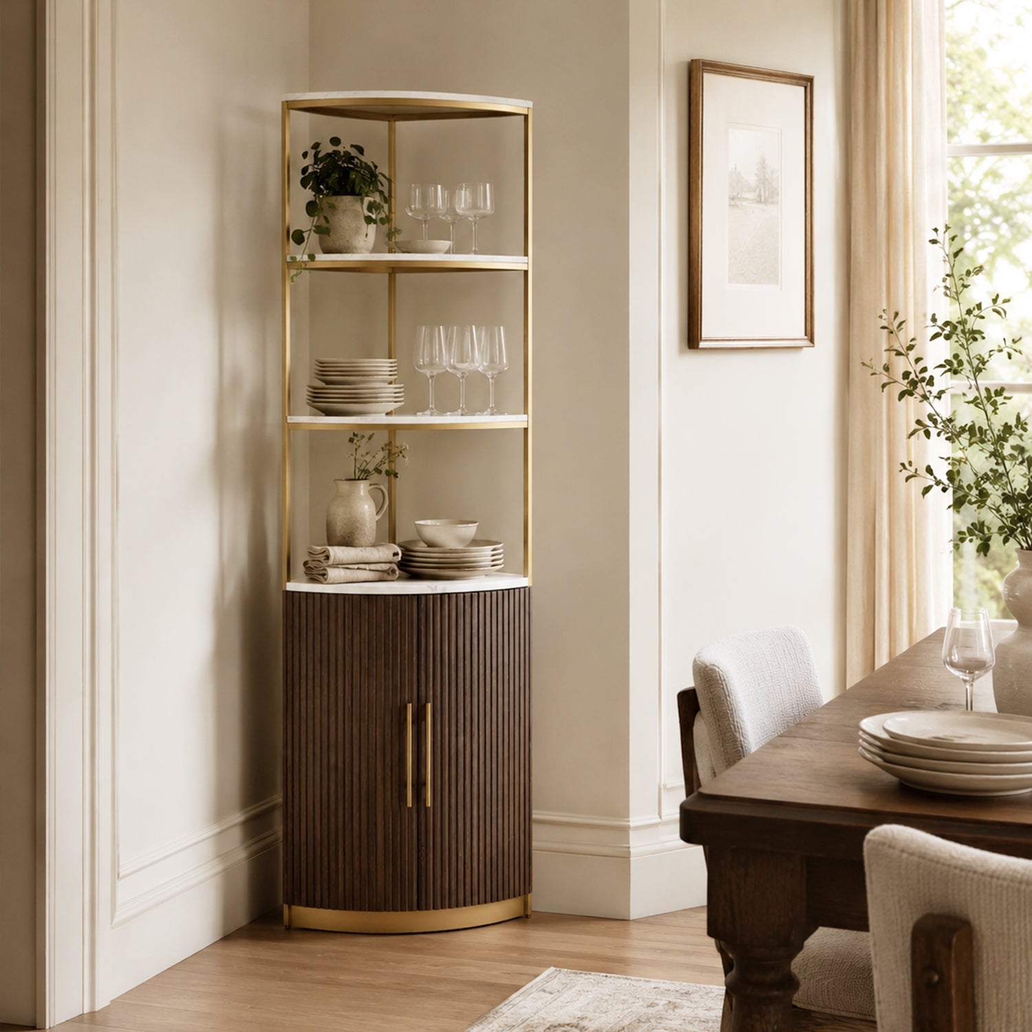 Finnley Corner Cabinet