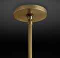 Hand Carved Alabaster Cylinder Pendent - King Lamps