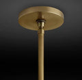 Hand-Carved Alabaster Cylinder Pendant - King Lamps