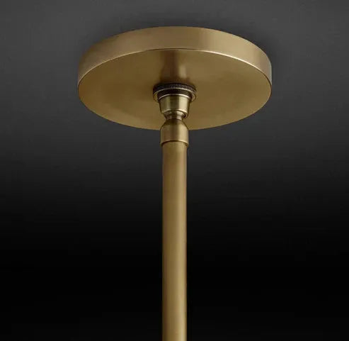 Hand-Carved Alabaster Cylinder Pendant - King Lamps
