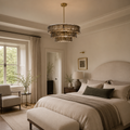 Amor 3-Tier Ghiaccio Glass Round Chandelier 24