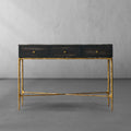 Vintage Forged 3 Drawer Desk - King Lamps